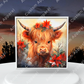 Christmas Highlander Cow Transfers (set of 5)