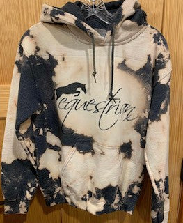 Equestrian Sublimation Bleached Sweatshirt